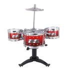 Mini Bateria Musical - Meu Ritmo Jazz Drum Music - Wellkids