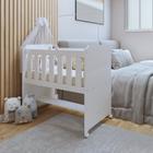 Mini berço 100% MDF com Colchão Yescasa