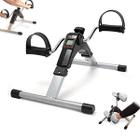 Mini Bicicleta Ergometrica Bike Dobravel Fisioterapia Braço Perna Exercicio Pilates Display Digital Atividade Fisica Reabilitaçao Lesao Muscular Recup