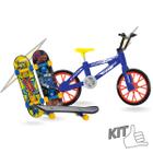 Hohopeti 1 Conjunto Bicicleta De Dedo Bicicletas De Dedo Enfeite Brinquedo  Bicicleta De Mesa Jogo De Bicicleta Mini Skates Parque De Skate Esportes