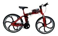 Mini bicicleta zinco dedo bike modelo de minil menino brinquedos ( vermelha )