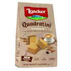 Mini Biscoito Wafer Quadrantine Cappuccino Loacker 125 Gr