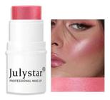 Mini Blush Em Bastão Julystar Professional Makeup 4g