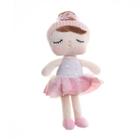 Mini Boneca Angela Lai Ballet Rosa Pelucia 20cm Metoo