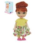 Mini Boneca Fashion Doll Ruiva Vestidos - Sortidos