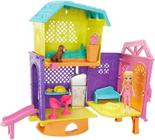 Mini Boneca - Polly Pocket - Club House da Polly - Espaços Secretos - Mattel