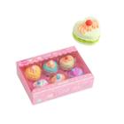 Mini Borrachas Decorativas Coração Macaron Ersers Kit Com 6 - Friburgo Comercial E Eletrônico