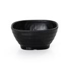 Mini bowl quadrado 11,4cm melamina 100% prof. black - Gourmet Mix