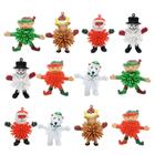 Mini brinquedos de porco-espinho de Natal Cherislpy para crianças (12 unidades)