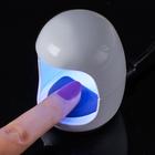 Mini Cabine Secador De Unha Gel Portátil Uv/Led Para Dedo 6W