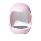 Mini Cabine Secador Unha Portátil Rosa Com Led Uv