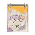 Mini Caderno Argolado com Fichas Winnie The Pooh 80 folhas- Dac