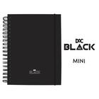 Mini Caderno Smart 80 fls. Reposicionáveis 10 Divi All Black