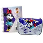 Mini Caderno Smart + Estojo Necessaire Disney 100 Anos Dac