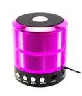 Mini Caixa Caixinha De Som 887 Portátil Bluetooth Mp3 SD USB rosa