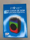 Mini Caixa de Som Amplificada Portátil KV-9792