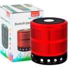 Mini Caixa De Som Bluetooth Portátil Speaker Ws-887 - Vermelho