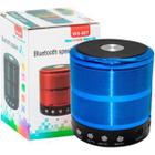 Mini Caixa De Som Portátil Com Speaker Bluetooth Ws-887