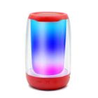 Mini Caixa De Som TWS Bluetooth LED RGB Portátil TF AUX USB Alta Qualidade Preto Branco vermelho
