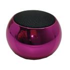 Mini Caixinha Som Bluetooth Metal Amplificada 3W Al2022 Rosa - Altomex