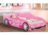 Mini Cama Carro Infantil Babii Mdf Rosa Av Móveis