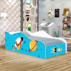 Mini Cama Fun Foguete Espacial Infantil Com Colchão - CasaH