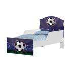 Mini Cama Futebol Bandeiras Com Colchão