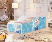 Mini Cama Infantil Adesivada Juvenil 02 Frozen Pequena Para Quarto De Menina Design Moderna MDF - Mini Me Artigos