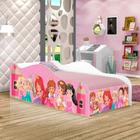 Mini Cama Like Turma das Princesas Infantil Com Colchão