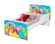 Mini cama para quarto personagens crianças meninas