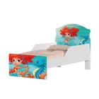 Mini Cama Sereia Menina Com Colchão