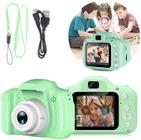 Mini Câmera Digital AD X200 - Foto e Vídeo - Infantil - Verde - ARTX