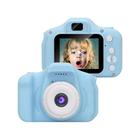 Mini Câmera Digital Fotográfica Brinquedo X200 - Foto e Vídeo - Infantil Crianças - azul