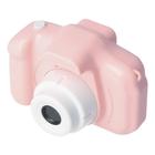 Mini Câmera Digital X200 - Foto e Vídeo - Infantil - Rosa - RTS
