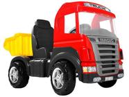 Mini Caminhão a Pedal Infantil Truck Emite Sons - Magic Toys