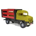 Mini Caminhão Boiadeiro Vermelho/Amarelo P.A Brinquedos