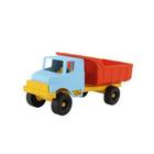 Mini caminhão com caçamba de brinquedo infantil coral