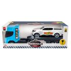 Mini Caminhão Reboque Com Carrinho Na Caixa - Bs Toys