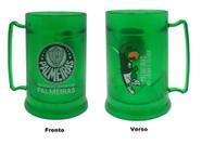 Mini Caneca Oficial Licenciada com Gel Congelante Verde 300ml Vai Jogar Eu Vou Palmeiras