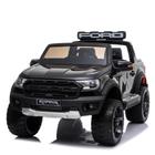 Mini Carro Eletrico Ford Preto 24V Com Luz E Som 2 Lugares