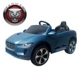 Mini Carro Elétrico Infantil 12V Jaguar Licenciado Cinza Importway BW153CZ