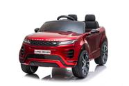 Mini carro eletrico range rover evoque 12v vermelho - importway