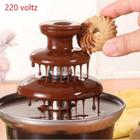 Mini Cascata Fonte De Chocolate Panela Fondue Elétrica 220 v