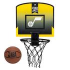 Mini Cesta de Basquete Franklin Sports NBA Utah Jazz para Crianças