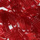 Mini Clips 25mm Vermelho Prendedor De Papel Com 300 Unidades