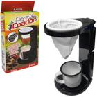 Mini Coador De Café Dobrável com suporte - Expresso No Coador