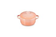 Mini Cocotte Le Creuset de Grés - 240ml - Formato Redondo de Pêssego