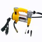 Mini Compressor de Ar e lanterna veicular 12v Portátil pneu e infláveis