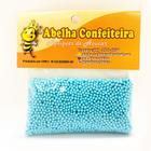 Mini Confeito - Pérolas Azul Mini - 60 gramas - Abelha Confeiteira - Rizzo