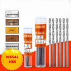 Mini Conjunto de Brocas HSS com Haste Reta (2-52mm) - Para Madeira e Aço Inoxidável (10 Peças)